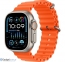 Apple Watch Ultra 2 GPS + Cellular 49mm Titanium Case with Orange Ocean Band (MREH3, MRF83) 0