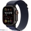 Смарт-годинник Apple Watch Ultra 2 GPS + Cellular 49mm Black Titan. Case w. Navy Alpine Loop - Medium (MYTF3+MYPX3) 0