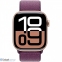 Смарт-годинник Apple Watch Series 10 GPS 42mm Rose Gold Aluminum Case w. Plum Sport Loop (MWWK3) 2