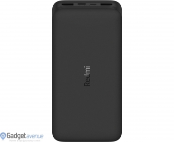 Внешний аккумулятор (павербанк) Xiaomi Redmi Power Bank 20000mAh Black (VXN4304GL)