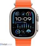 Apple Watch Ultra 2 GPS + Cellular 49mm Titanium Case with Orange Ocean Band (MREH3, MRF83)