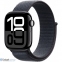 Смарт-годинник Apple Watch Series 10 GPS 46mm Jet Black Aluminum Case w. Ink Sport Loop (MWWR3)