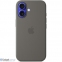 Чохол для смартфона Apple iPhone 16 Silicone Case with MagSafe - Stone Gray (MYY33) 0