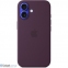 Чохол для смартфона Apple iPhone 16 Silicone Case with MagSafe - Plum (MYY43) 0