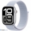 Смарт-годинник Apple Watch Series 10 GPS 42mm Silver Aluminum Case w. Blue Cloud Sport Loop (MWWD3) 0