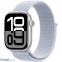 Смарт-часы Apple Watch Series 10 GPS + Cellular 42mm Silver Aluminum Case w. Blue Cloud S. Loop (MWX53) 0