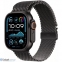 Смарт-годинник Apple Watch Ultra 2 GPS + Cellular 49mm Black Titanium Case w. Black Titanium Milanese Loop - S (MX4W3) 0