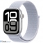 Смарт-годинник Apple Watch Series 10 GPS + Cellular 46mm Silver Aluminum Case w. Blue Cloud S. Loop (MWY23) 0