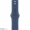 Смарт-годинник Apple Watch Series 10 GPS 42mm Silver Alu. Case w. Denim Sport Band - S/M (MWWA3) 3