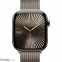 Смарт-годинник Apple Watch Series 10 GPS + Cellular 46mm Natural Titanium Case with Natural Milanese Loop - S/M (MC7Q4) 2