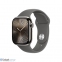 Смарт-часы Apple Watch Series 10 GPS + Cellular 42mm Natural Titanium Case w. Stone Grey Sport Band - S/M (MWXD3) 0