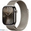 Смарт-годинник Apple Watch Series 10 GPS + Cellular 46mm Natural Titanium Case with Natural Milanese Loop - S/M (MC7Q4) 0