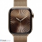 Смарт-годинник Apple Watch Series 10 GPS + Cellular 42mm Gold Titanium Case w. Gold Milanese Loop (MX083) 2