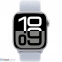 Смарт-часы Apple Watch Series 10 GPS + Cellular 42mm Silver Aluminum Case w. Blue Cloud S. Loop (MWX53) 2