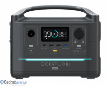 Зарядна станція EcoFlow RIVER Max (EFRIVER600MAX-EU, PB930425)