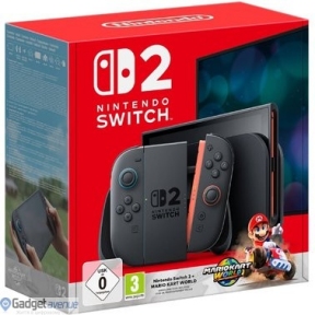 Портативная игровая приставка Nintendo Switch 2 Black Mario Kart World Bundle