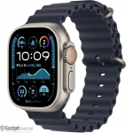 Смарт-годинник Apple Watch Ultra 2 GPS + Cellular 49mm Natural Titanium Case w. Navy Ocean Band (MX4D3)